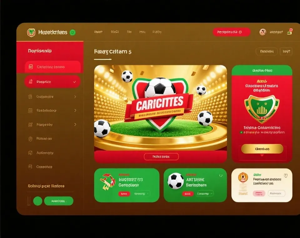 世界盃優惠活動視覺展示