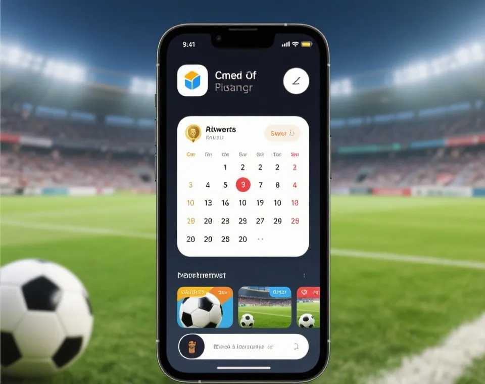 手機查看優惠活動與賽程